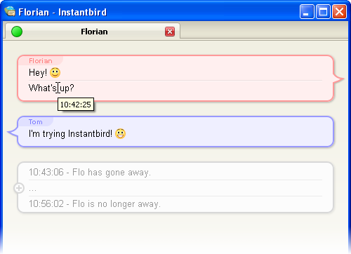 Instantbird Screenshot