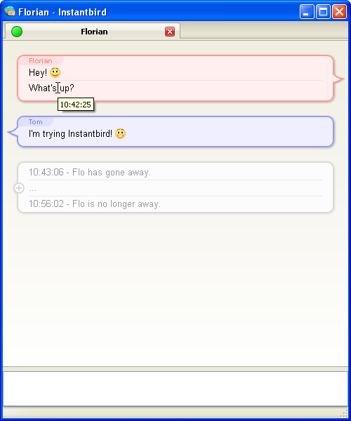 Instantbird Screenshot
