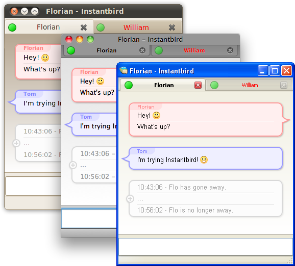 Instantbird Screenshot